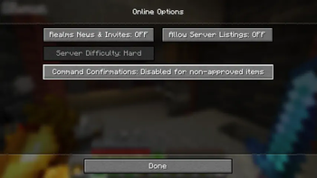 No Command Confirm