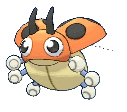 Pokemon Ledyba Doodle - Custom Doodle for Google
