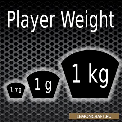 Мод на регулировку веса Player Weight [1.12.2]