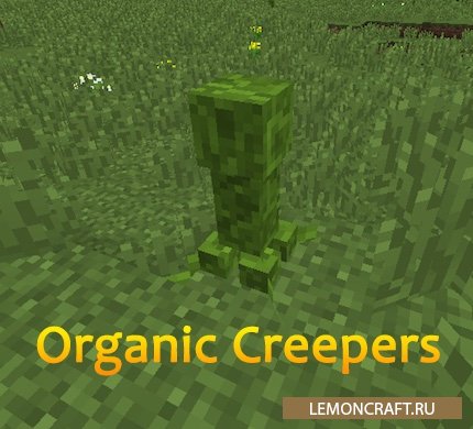 Мод на криперов-растения Organic Creepers [1.12.2]