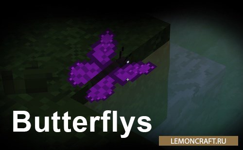 Мод на бабочек Butterflys [1.12.2]