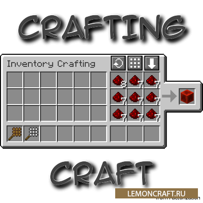 Мод на новый верстак CraftingCraft [1.15.2] [1.14.4] [1.12.2] [1.7.10]