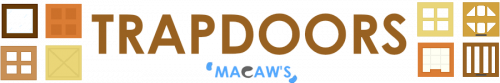 Мод на резные люки Macaw's Trapdoors [1.16.5] [1.15.2] [1.14.4]