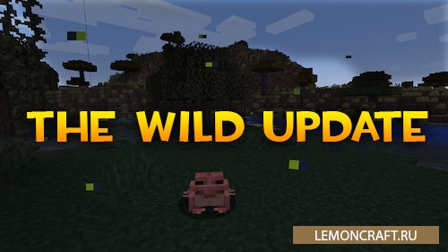Мод на дикое обновление The Wild Update [1.17.1] [1.16.5]